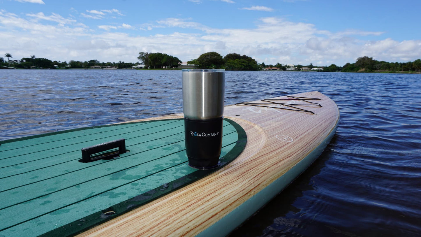 E-Sea Cup Original-Suction Mounted Cup Holder-Black