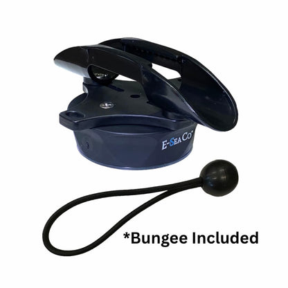 E-Sea Paddle Holder-Suction Mounted Paddle and Utility Clip