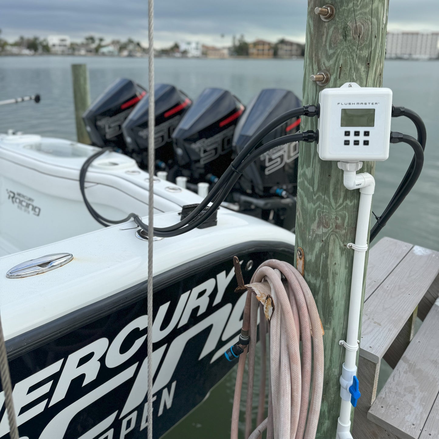 Flushmaster 4-Outlet (single to quad engines)