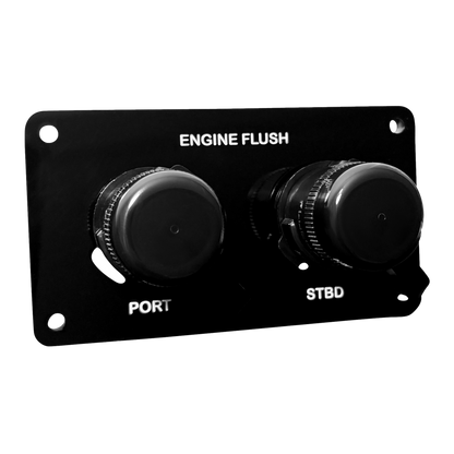 Flush Port Reroute - Black Acrylic