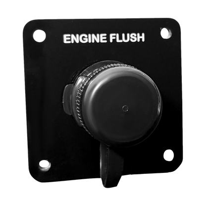 Flush Port Reroute - Black Acrylic