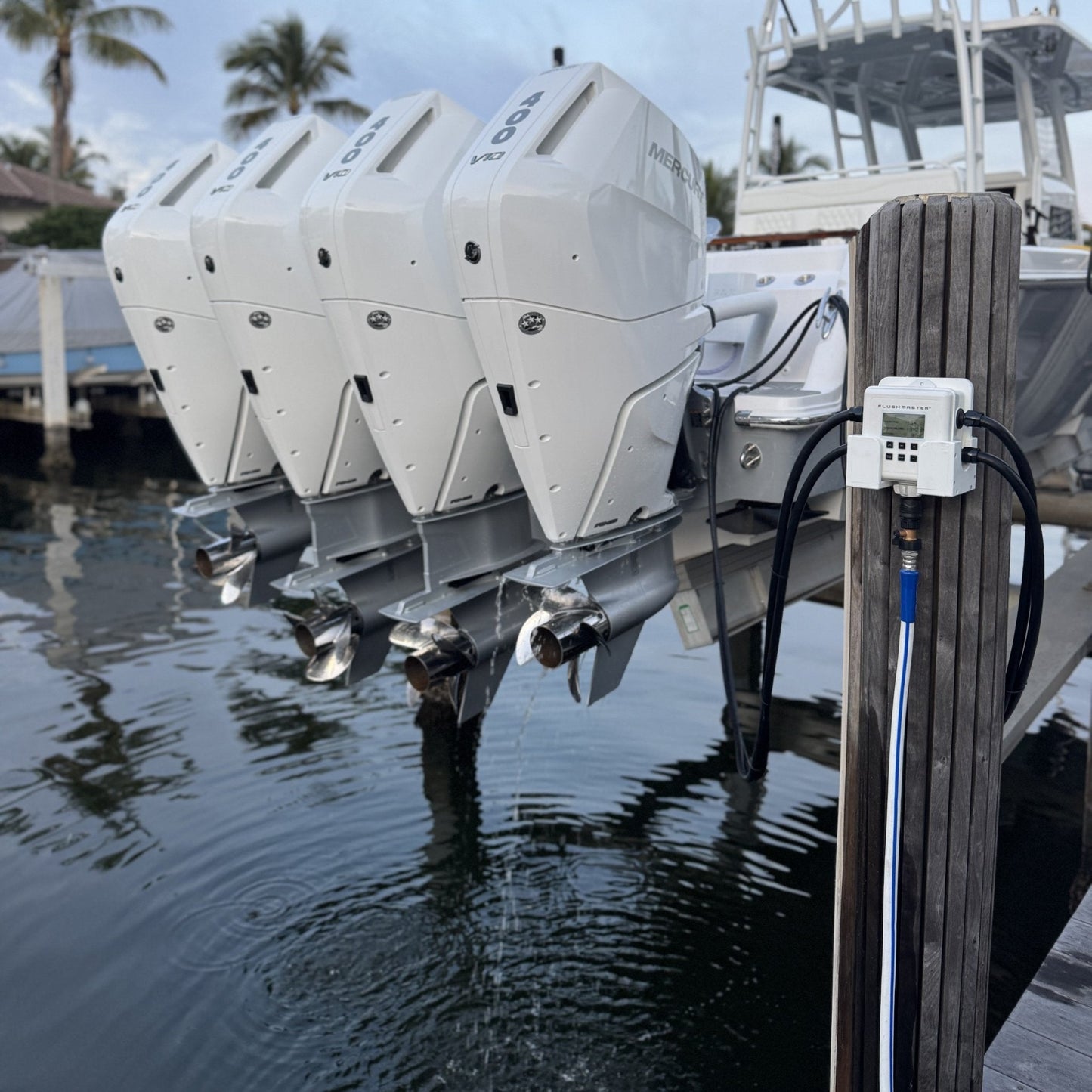 Flushmaster 4-Outlet (single to quad engines)