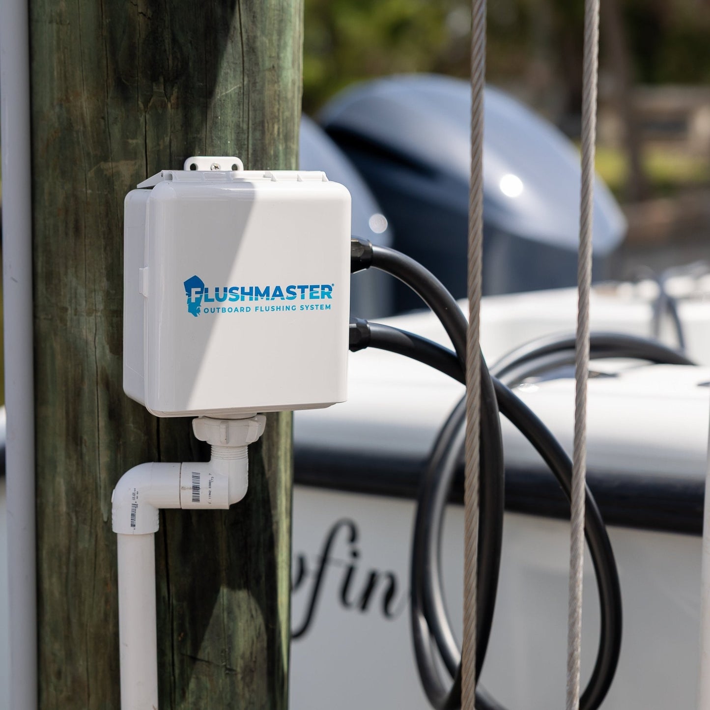 Flushmaster 2-Outlet (single to dual engines)